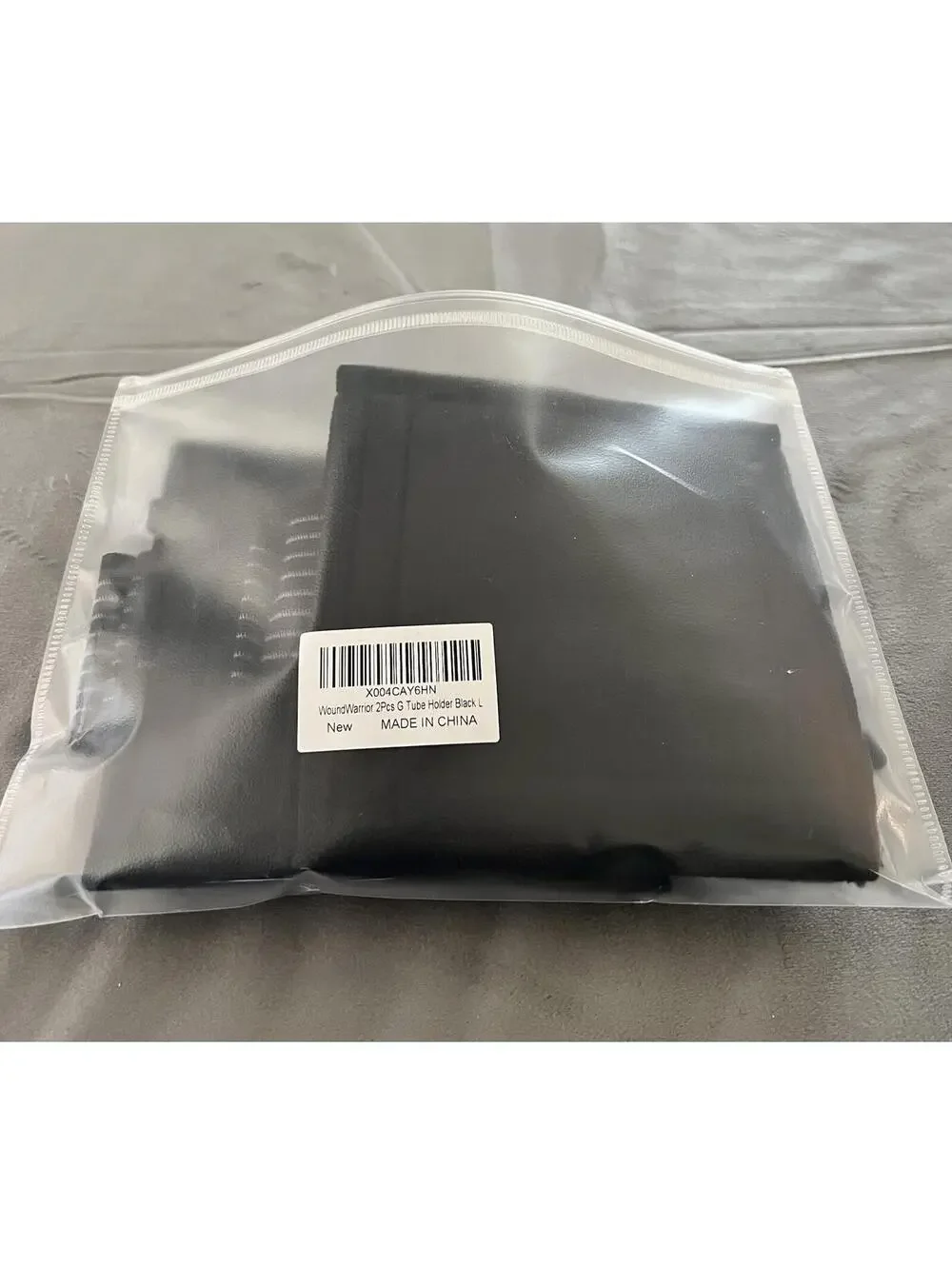 Breathable G‎ Tube Holder Belt Large Square Sponge Feeding Tube Pouch 2 Pack